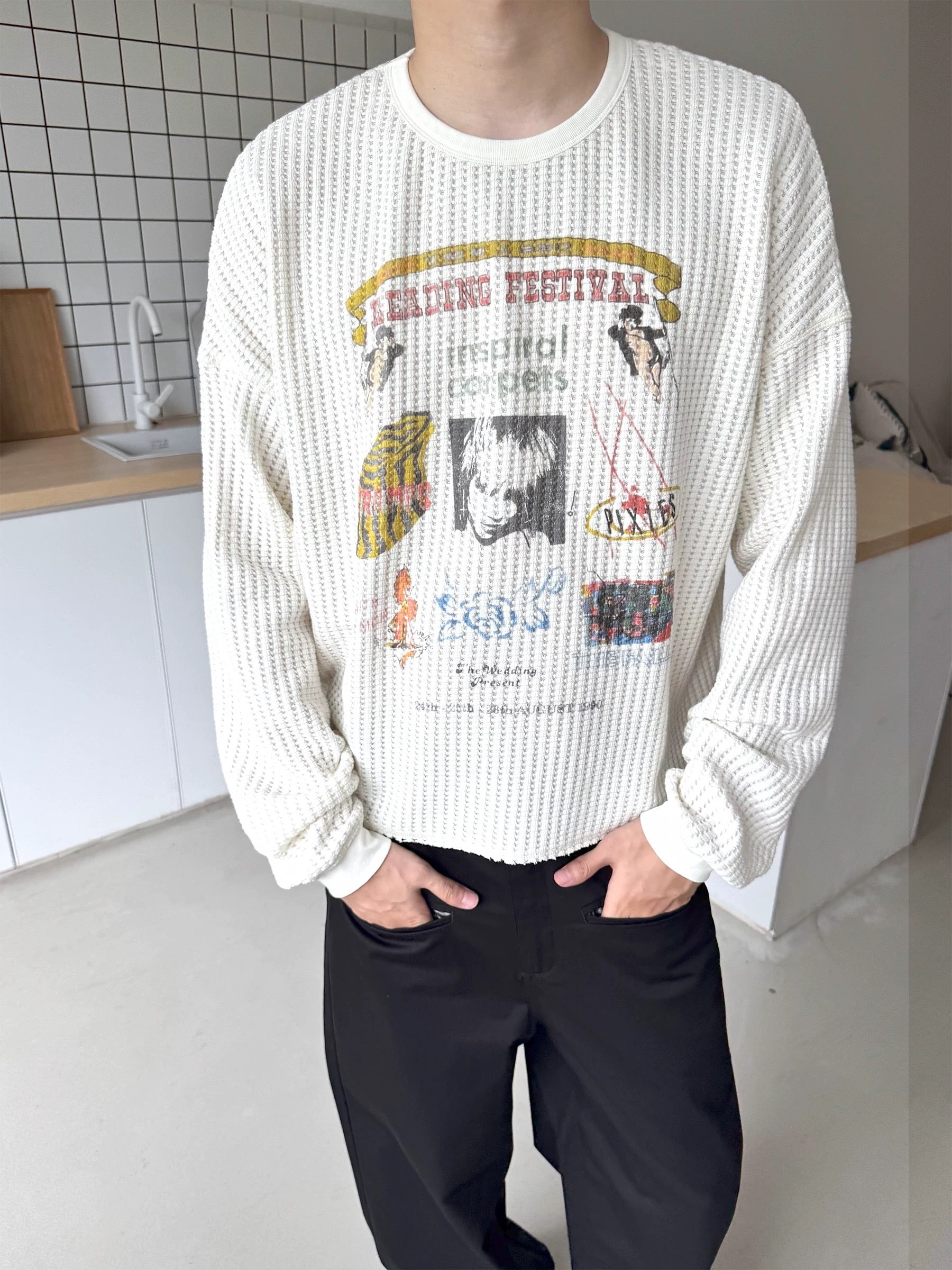 EROLE waffle long sleeve