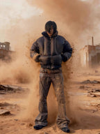 Mäson Zögern Puffer Jacket-BLACK