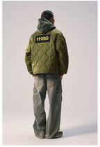 REMEDY patchwork padded jacket