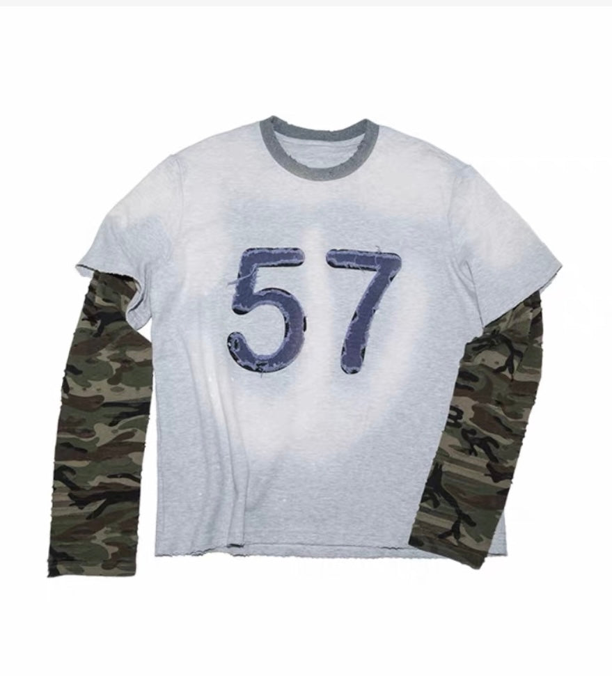 TREclub 57 camo long sleeve