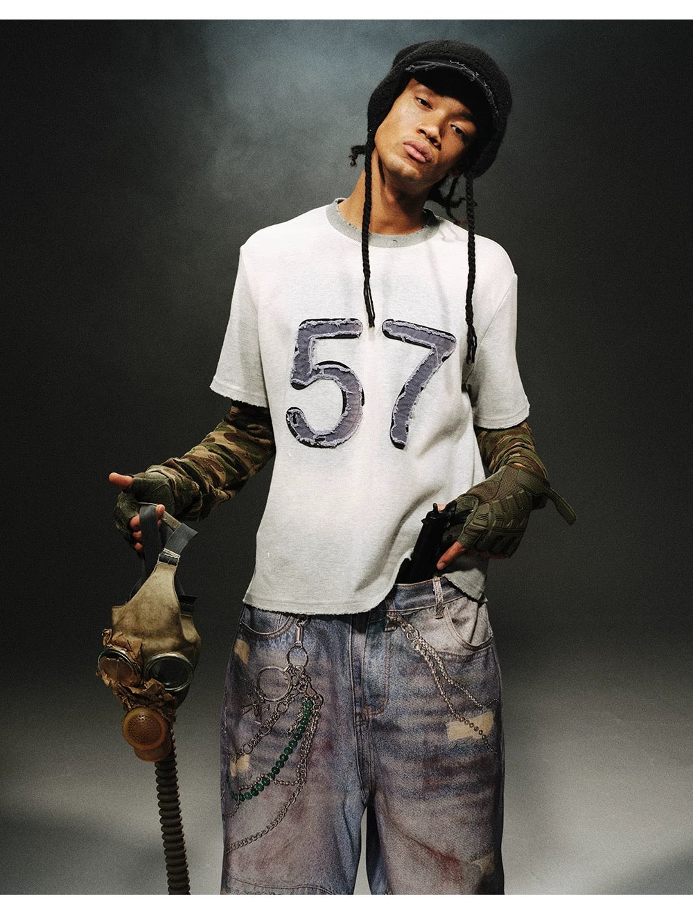 TREclub 57 camo long sleeve