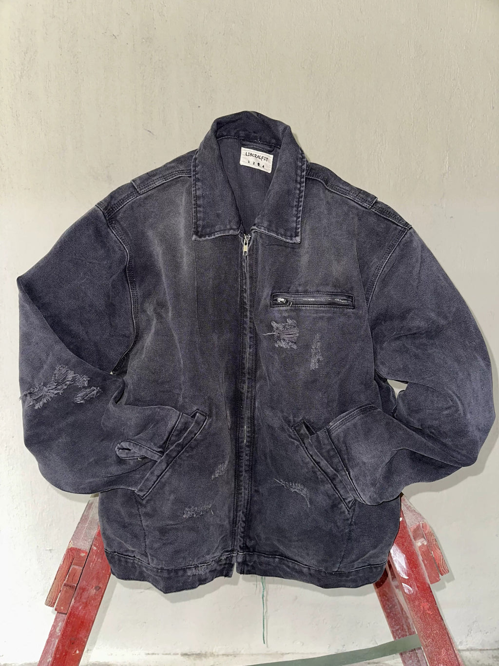 Liberafit Purger Detroit Jacket cotton casual jacket front view