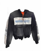 no E mosen patch narrow gate2 cotton jacket front view